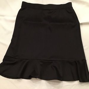 Skirt, Medium, Stretch, Black, New York